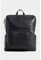 Morral Saba De Cuero Para Mujer Bolsillo Frontal Grabado Morral Saba De Cuero Para Mujer Bolsillo Frontal Grabado Negro VÉLEZ de Vélez