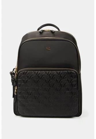 Morral Legacy De Nylon Monocromático Negro Morral Nylon Monocromático Negro VÉLEZ Vélez