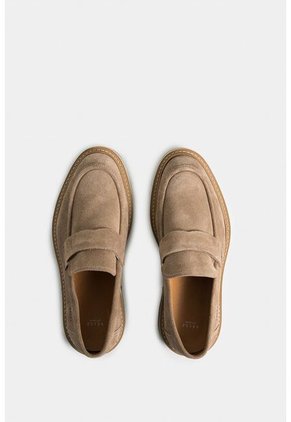 Mocasines Alessio De Cuero Gamuzado Para Hombre Antifaz Mocasines Alessio De Cuero Gamuzado Para Hombre Antifaz Arena 41 Vélez