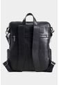 Morral Saba De Cuero Para Mujer Bolsillo Frontal Grabado Morral Saba De Cuero Para Mujer Bolsillo Frontal Grabado Negro VÉLEZ de Vélez