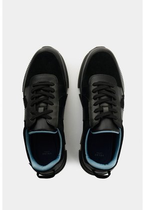 Tenis En Cuero Para Hombre Halo 2 Tenis En Cuero Para Hombre Halo 2 Negro 44 VÉLEZ