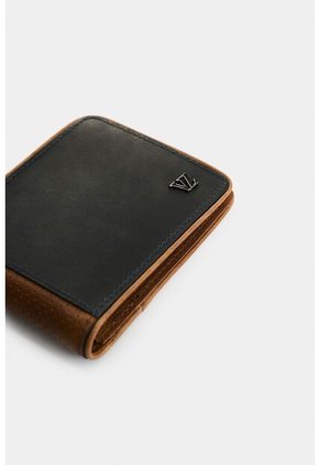 Billetera De Cuero Para Hombre Lines 2.0 Billetera De Cuero Para Hombre Lines 2.0 Azul VÉLEZ