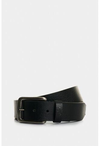 Cinturón Unifaz De Cuero Para Hombre Ocean Cinturón Unifaz De Cuero Para Hombre Ocean Negro 30 VÉLEZ Vélez