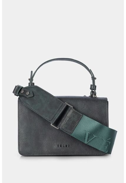 Manos Libres Mini Lisa De Cuero Con Efecto Artesanal Para Mujer Manos Libres Mini Lisa De Cuero Con Efecto Artesanal Para Mujer Verde Vélez