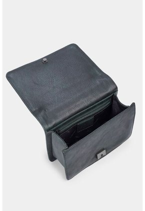 Manos Libres Mini Lisa De Cuero Con Efecto Artesanal Para Mujer Manos Libres Mini Lisa De Cuero Con Efecto Artesanal Para Mujer Verde Vélez