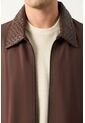 Chaqueta De Tela Y Cuero Para Hombre Hazel Chaqueta De Tela Y Cuero Para Hombre Hazel Cafe XXL VÉLEZ de Vélez