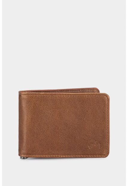 Porta Billetes Canis De Cuero Para Hombre Gancho Metálico Porta Billetes Canis De Cuero Para Hombre Gancho Metálico Miel Vélez