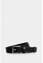 Cinturón Unifaz De Cuero Trenzado Para Hombre Bruma Cinturón Unifaz De Cuero Trenzado Para Hombre Bruma Negro 42 VÉLEZ de Vélez
