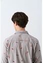 Camisa Lyra 2 Manga Larga Para Hombre Semi Fitted Camisa Lyra 2 Manga Larga Para Hombre Semi Fitted Gris XL VÉLEZ de Vélez