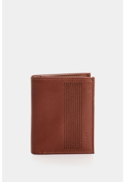 Billetera De Cuero Para Hombre Creta 2 Billetera De Cuero Para Hombre Creta 2 Miel VÉLEZ