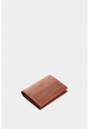 Billetera De Cuero Para Hombre Creta 2 Billetera De Cuero Para Hombre Creta 2 Miel VÉLEZ