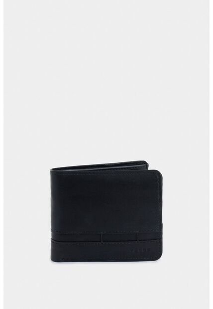 Billetera Paled De Cuero Para Hombre Casual Billetera Paled De Cuero Para Hombre Casual Negro VÉLEZ
