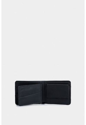 Billetera Paled De Cuero Para Hombre Casual Billetera Paled De Cuero Para Hombre Casual Negro VÉLEZ