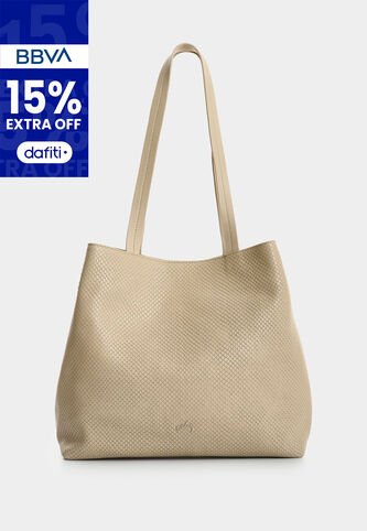 Shopping Munai En Cuero Grabado Para Mujer Shopping Munai En Cuero Grabado Para Mujer Arena VÉLEZ Vélez