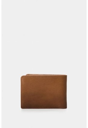 Billetera De Cuero Para Hombre Coral Billetera De Cuero Para Hombre Coral Miel VÉLEZ