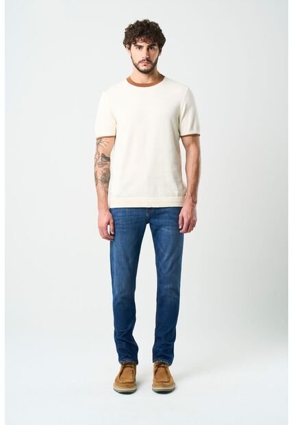 Jean Confort Semi Fitted Para Hombre Cactus Jean Confort Semi Fitted Para Hombre Cactus Azul Oscuro 38 VÉLEZ