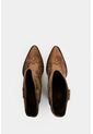 Botas Texanas Dino En Cuero Metalizado Para Mujer Botas Texanas Dino En Cuero Metalizado Para Mujer Bronce 35 VÉLEZ de Vélez