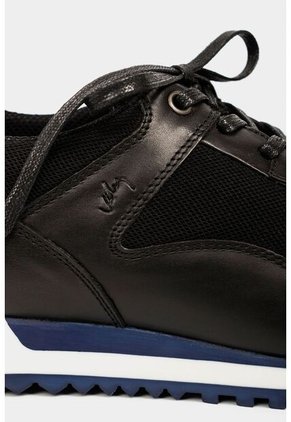 Tenis Engeil De Cuero Para Hombre Suela Bicolor Negro Tenis Engeil De Cuero Para Hombre Suela Bicolor Negro 40 Vélez