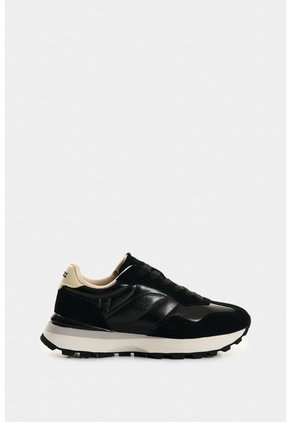 Tenis Sahara De Cuero Para Mujer Detalle Folia Tenis Sahara De Cuero Para Mujer Detalle Folia Negro 34 VÉLEZ