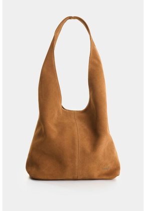 Shopping De Cuero Gamuzado Para Mujer Waves Shopping De Cuero Gamuzado Para Mujer Waves Miel VÉLEZ