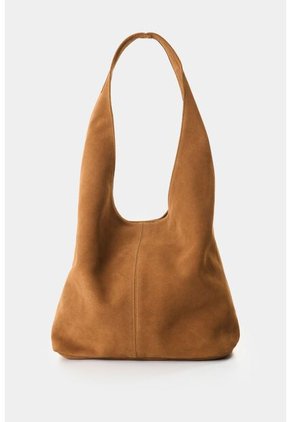 Shopping De Cuero Gamuzado Para Mujer Waves Shopping De Cuero Gamuzado Para Mujer Waves Miel VÉLEZ