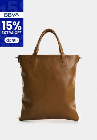 Shopping De Cuero Para Mujer Nómada Shopping De Cuero Para Mujer Nómada Miel VÉLEZ Vélez