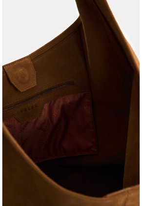 Shopping De Cuero Gamuzado Para Mujer Waves Shopping De Cuero Gamuzado Para Mujer Waves Miel VÉLEZ