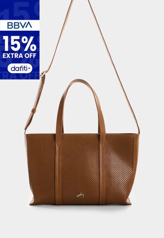 Bandolera Nectaria En Cuero Grabado Para Mujer Bandolera Nectaria En Cuero Grabado Para Mujer Miel VÉLEZ Vélez