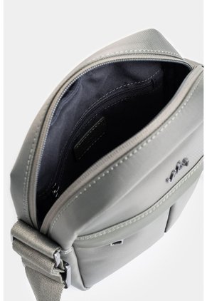 Manos Libres Harrington De Lona Y Cuero Para Hombre Casual Manos Libres Harrington De Lona Y Cuero Para Hombre Casual Gris VÉLEZ