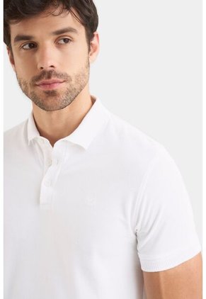 Polo Casual Algodón Pima Polo Casual Algodón Pima Blanco XS Vélez