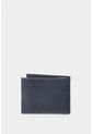 Billetera Humanista De Cuero Para Hombre Costuras Contraste Azul Oscuro Billetera Humanista De Cuero Para Hombre Costuras Contraste Azul Oscuro VÉLEZ de Vélez