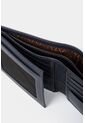 Billetera Humanista De Cuero Para Hombre Costuras Contraste Azul Oscuro Billetera Humanista De Cuero Para Hombre Costuras Contraste Azul Oscuro VÉLEZ de Vélez