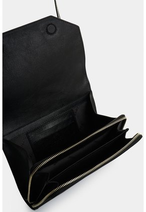 Manos Libres Mini En Cuero Para Mujer Abi Manos Libres Mini En Cuero Para Mujer Abi Negro VÉLEZ