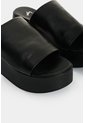 Sandalia Plataforma De Cuero Para Mujer Venus Sandalia Plataforma De Cuero Para Mujer Venus Negro 39 VÉLEZ de Vélez