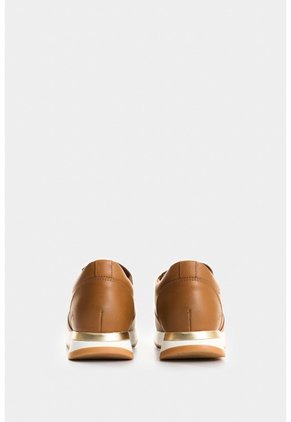 Mocasines De Cuero Grabado Para Mujer Zippa 2 Mocasines De Cuero Grabado Para Mujer Zippa 2 Miel 35 VÉLEZ