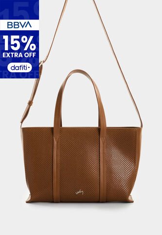 Bowling Nectaria En Cuero Grabado Para Mujer Bowling Nectaria En Cuero Grabado Para Mujer Miel VÉLEZ Vélez