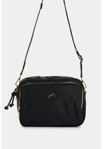 Manos Libres En Lona Y Cuero Para Mujer Square Manos Libres En Lona Y Cuero Para Mujer Square Negro VÉLEZ Vélez