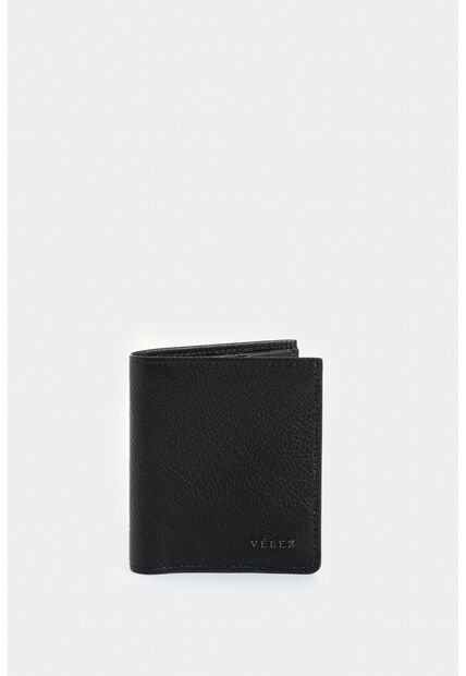 Billetera De Cuero Para Hombre Sorrento Billetera De Cuero Para Hombre Sorrento Negro VÉLEZ