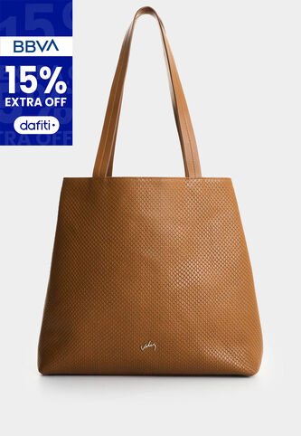 Shopping Munai En Cuero Grabado Para Mujer Shopping Munai En Cuero Grabado Para Mujer Miel VÉLEZ Vélez