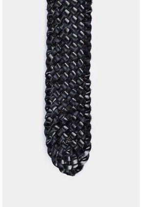 Fajón Unifaz Luxo De Cuero Para Mujer Trenzado Fajón Unifaz Luxo De Cuero Para Mujer Trenzado Negro S VÉLEZ