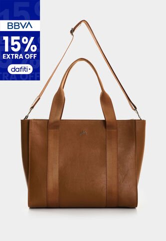 Shopping De Cuero Para Mujer Nara Shopping De Cuero Para Mujer Nara Miel VÉLEZ Vélez