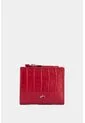 Billetera Golden De Cuero Para Mujer Grabado Billetera Golden De Cuero Para Mujer Grabado Rojo VÉLEZ de Vélez