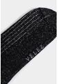 Calcetines Largos Sendero Para Mujer Acanalados Calcetines Largos Sendero Para Mujer Acanalados Negro XS VÉLEZ de Vélez