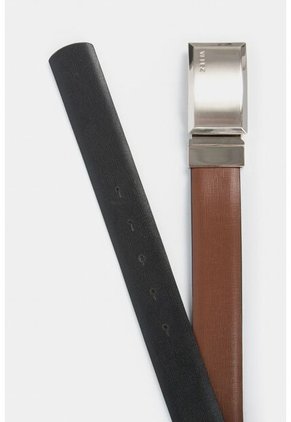 Cinturón Doble Faz De Cuero Chapa Cinturón Doble Faz De Cuero Chapa Miel 36 VÉLEZ