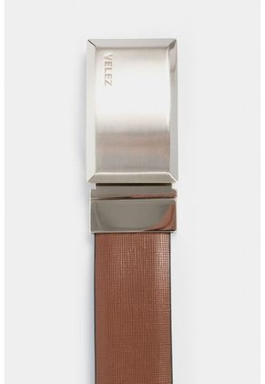 Cinturón Doble Faz De Cuero Chapa Cinturón Doble Faz De Cuero Chapa Miel 36 VÉLEZ