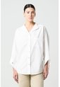 Camisa Soren Para Mujer Oversized Camisa Soren Para Mujer Oversized Blanco XS VÉLEZ de Vélez