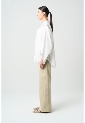 Camisa Soren Para Mujer Oversized Camisa Soren Para Mujer Oversized Blanco XS VÉLEZ