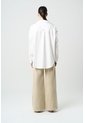 Camisa Soren Para Mujer Oversized Camisa Soren Para Mujer Oversized Blanco XS VÉLEZ de Vélez