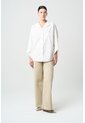 Camisa Soren Para Mujer Oversized Camisa Soren Para Mujer Oversized Blanco XS VÉLEZ de Vélez