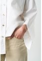 Camisa Soren Para Mujer Oversized Camisa Soren Para Mujer Oversized Blanco XS VÉLEZ de Vélez